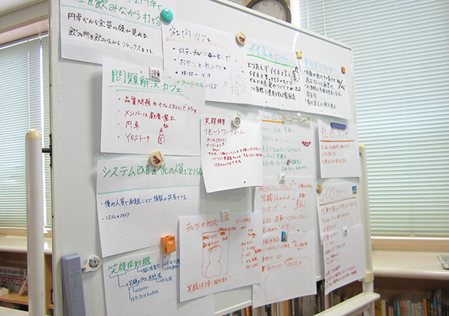 社内コミュニケーション活性化案①