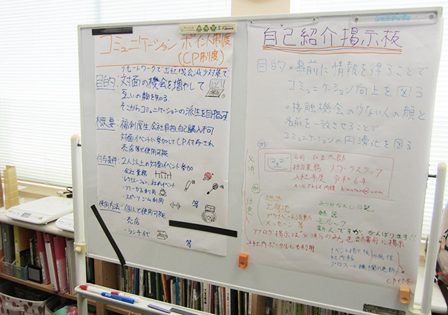 社内コミュニケーション活性化案②